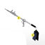 LB-12s Boom Stand made with Stainless Steel 115-236cm แขนบูมสำหรับแฟลชสตูดิโอ ทำจากวัสดุสแตนเลสแข็งแรงเป็นพิเศษ