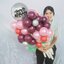 flower supermetalic balloon