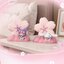 โคมไฟ ลิขสิทธิ์แท้ Sanrio - Cherry Blossom Season Series - Kuromi & Cinnamoroll Sakura Night Light LED Lamp by Langbowang