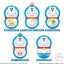 PRE-ORDER : COO'NUTS Doraemon ~DORAEMON THE MOVIE 40 FILMS~ Set