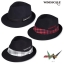 PRE-ORDER : Kamen Rider W WIND SCALE Hat Fabric Black, Red Check Ribbon, White Check Ribbon