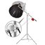 LS-10S Boom Stand Red Hammer (Stainless Steel) for Flash Studio (H/370cm.)