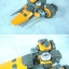 Fewture EX Gokin Getter Robot 1 2 3 Getmachine Eagle jaguar Bear + Machine Gun (มือสอง 90% มีตำหนิสีแตก)