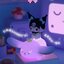 Sanrio - Kuromi & Baku Night Light Series LED Lamp by Emie