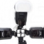 Stand Y DSLR Flash Shoe Umbrella Holder 3x Triple Flash