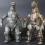 CHOGOKIN GD-56M MechaGodzilla 1974 Chrome Ver. by Bandai