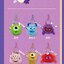 พวงกุญแจ ที่ห้อยกระเป๋า Squichy - Monster University Plush Pinch Pendant by Mango Chaowan