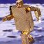 Gold Lightan Model Kit (with Alloy Parts) by Shohoriku Limited