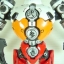 Fewture EX Gokin Getter Robot 1 2 3 Getmachine Eagle jaguar Bear + Machine Gun (มือสอง 90% มีตำหนิสีแตก)