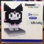 Diamond Block Kuromi Black Rabbit