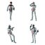PRE-ORDER : G.M.G. COLLECTION 09 Mobile Suit Gundam Earth Federation Forces Amuro Ray Normal Suit Ver. / 10 Mobile Suit Gundam Zeon Principality Forces Char Aznable Normal Suit Ver. / EX Mobile Suit Gundam The Battle of A Baoa Qu