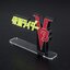 PRE-ORDER : Acrylic Logo Display EX Super Sentai / MASKED RIDER V3 / MASKED RIDER KUUGA Mark / Chouriki Sentai Ohranger