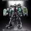 Soul Of Chogokin GX-72B MEGAZORD (BLACK VERSION) by Premium Bandai (มีกล่องน้ำตาล) (Lot.Jp)