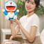 ฟิกเกอร์ ที่วางมือถือ แทบเล็ต Doraemon Desktop Ornament Stand