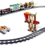 Lepin 02039 Red Cargo Train 898pcs