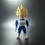 PRE-ORDER : Dragon Ball Retro Soft Vinyl Collection Vegeta / Super Saiyan Vegeta