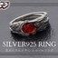 PRE-ORDER : Kamen Rider OOO Cracked Taka Medal SILVER925 Ring