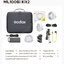 GODOX ML100Bi Kit2 100W 2800-6500K Handheld COB LED Video Light ML100 ไฟLED สปอร์ตไลท์สำหรับวีดีโอ2สี