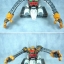 Fewture EX Gokin Getter Robot 1 2 3 Getmachine Eagle jaguar Bear + Machine Gun (มือสอง 90% มีตำหนิสีแตก)