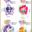 กระเป๋าใส่ของจุกจิก ลิขสิทธิ์แท้ - My Little Pony - Plush Pendant Coin Purse AirPod Case Series by Baimao