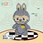 Caibaoduo 39050 - 39055 Art Toy - Popmart - Labubu Macaron