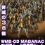 PRE-ORDER : HGAC 1/144 MAGANAC (SET OF 36) PLASTIC MODEL