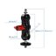 SmallRig 3.4inch (86.36mm) Magic Arm for DSLR Rig LCD Monitor LED Flash Light