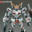 MG 1/100 RX-0 Unicorn Gundam Full Psycho-Frame Prototype Mobile Suit with Cage by Bandai
