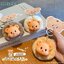 ตุ๊กตาพวงกุญแจ หมีเนยย ลิขสิทธิ์แท้ Plush Ball Pendant Butter Bear Keychain by Baimao