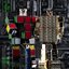 Gold Lightan Model Kit (with Alloy Parts) by Shohoriku Limited