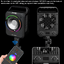 ZSYB YM1000R RGB Bowens Flood Light 200w 2700-6500k and RGB ปรับค่าสีและปรับกำลังไฟได้ ไฟLEDสี