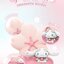 โคมไฟ ลิขสิทธิ์แท้ Sanrio - Cherry Blossom Season Series - Kuromi & Cinnamoroll Sakura Night Light LED Lamp by Langbowang
