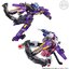 PRE-ORDER : Minipla Bakuage Gattai Series PB Bakuage Sentai Boonboomger 9 Major Robo Boonboom Goal In Set Bakuage Clear Glitter ver. [PB Exclusive]