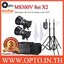 MS300V Set 300W X2 Flash Godox Studio Kit + Wireless Trigger 2.4Ghz ชุดแฟลชสตูดิโอปรับกำลังไร้สาย