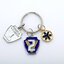PRE-ORDER : Kyukyu Sentai GoGoFive Charm Keychain