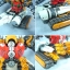 Fewture EX Gokin Getter Robot 1 2 3 Getmachine Eagle jaguar Bear + Machine Gun (มือสอง 90% มีตำหนิสีแตก)