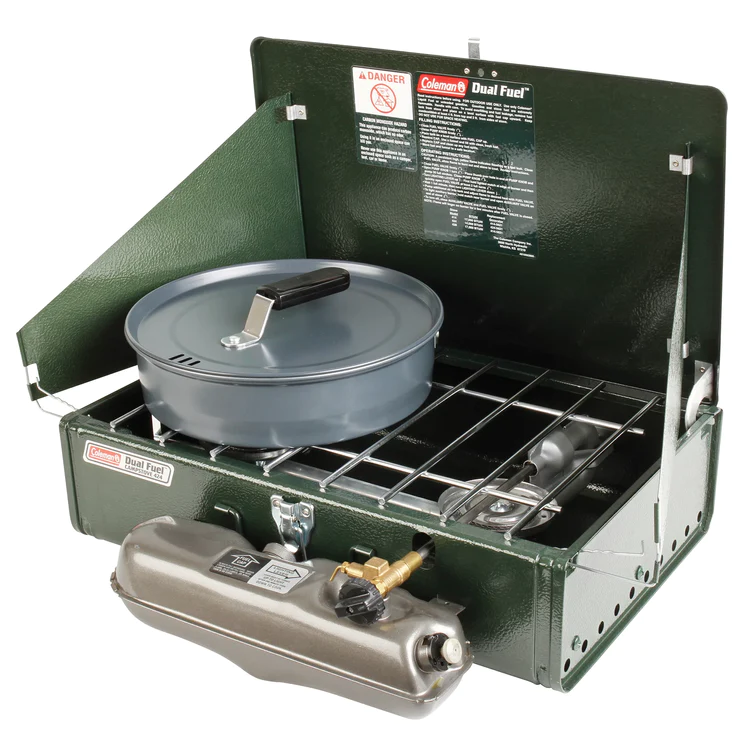 Coleman US Duel Fuel Compact 2-Burner Stove 424