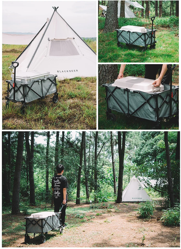 รถเข็นพกพา Blackdeer wagon folding